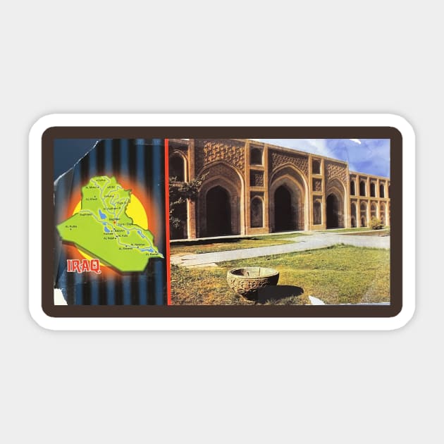 al-Madrasa al-Mostansiriya, Baghdad, Iraq Sticker by Limb Store